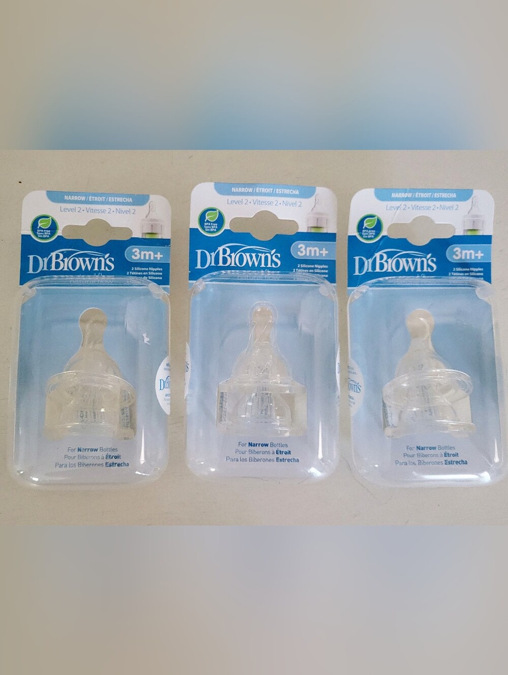 Dr Brown's Silicone Bottle Nipples
